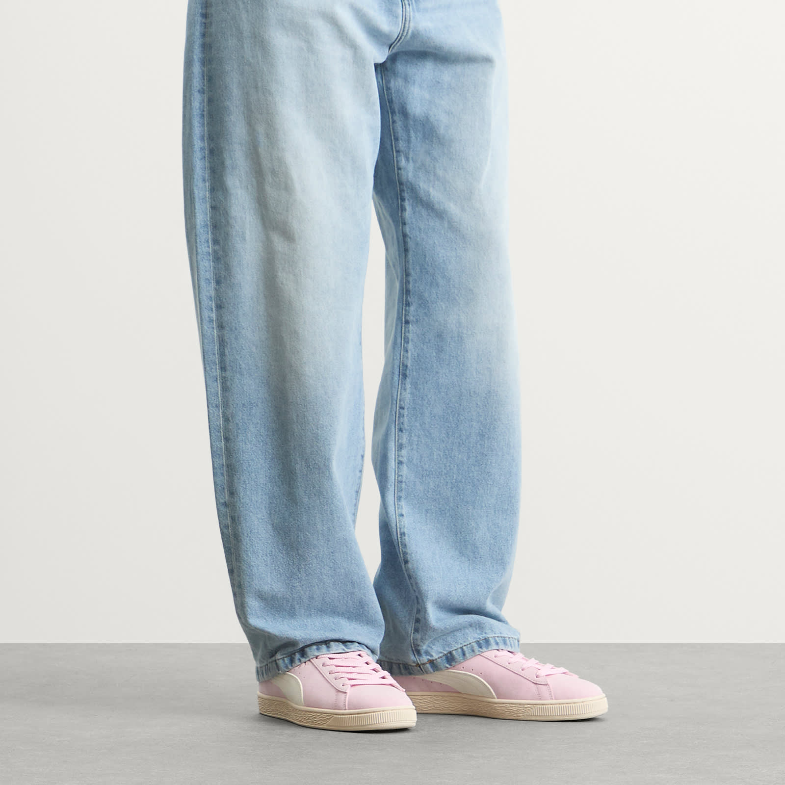 Men's Suede Charles F. Stead Sneaker Rosy Outlook/Frosted Ivory