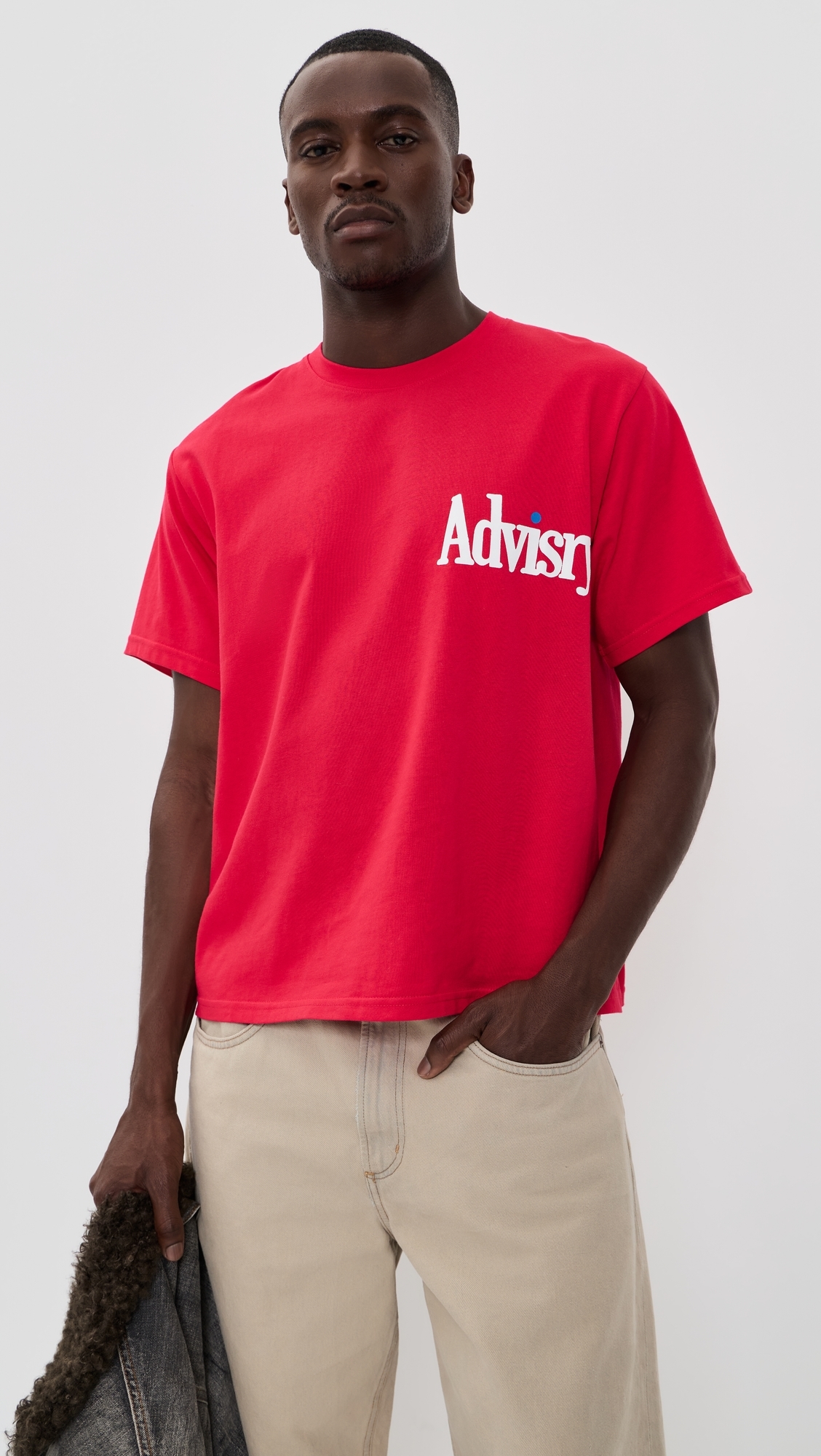 Dot Logo Tee Red
