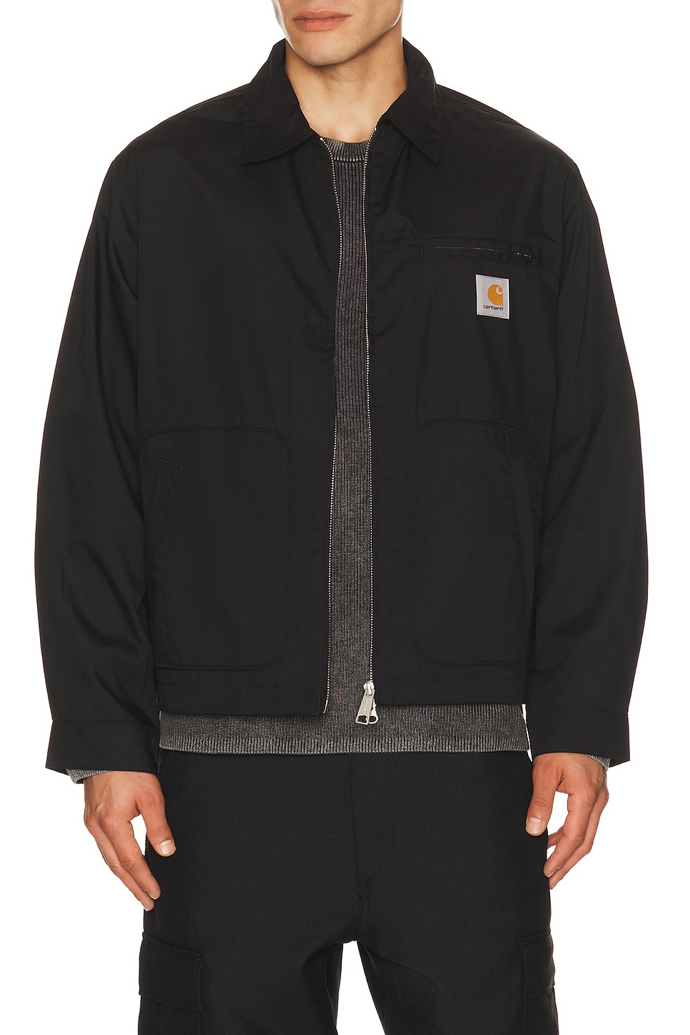 Carhartt WIP Postal Jacket in Black - Black. XL/1X also in