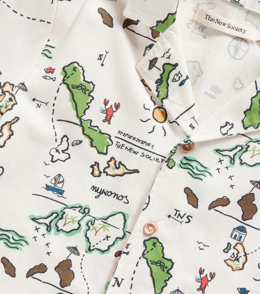 Arkoi printed cotton shirt