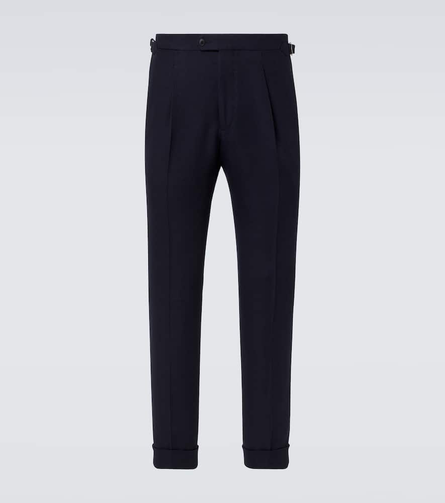 Amie wool straight pants