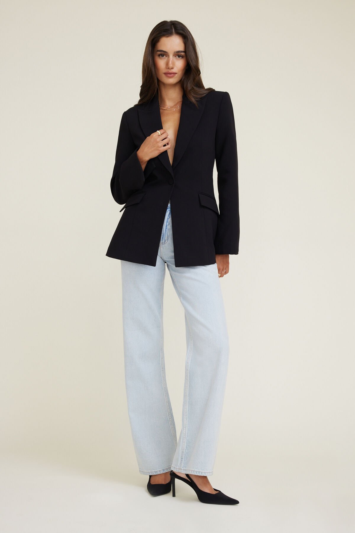 Anna Cinched Blazer