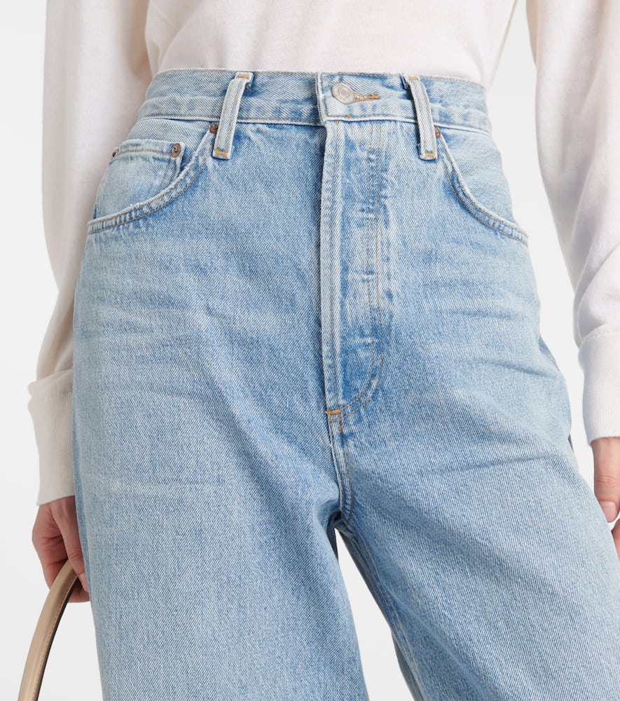 Agolde Dame high-rise wide-leg jeans