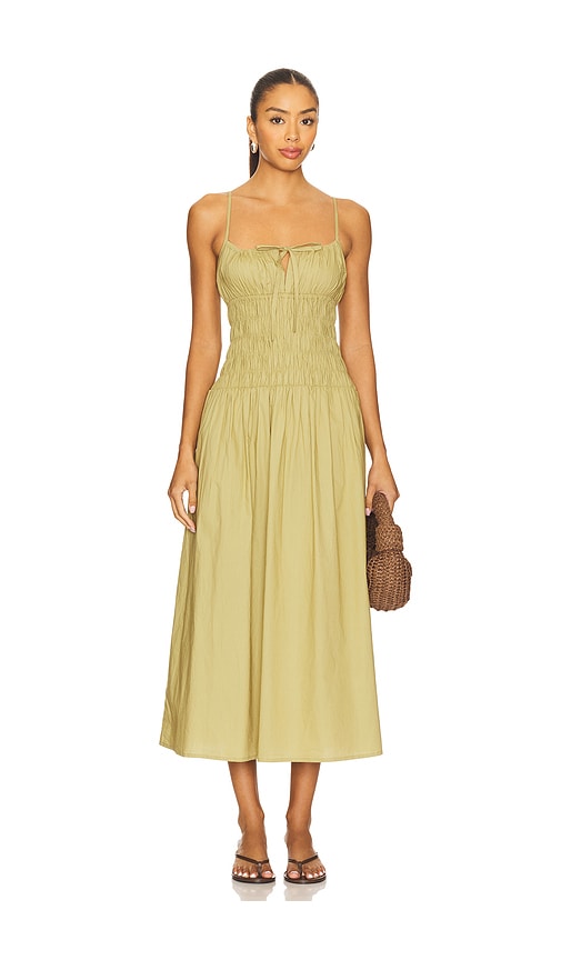 Ciao Lucia KLEID RUSSO in Olive. Größe XXS. Also in L, M, S
