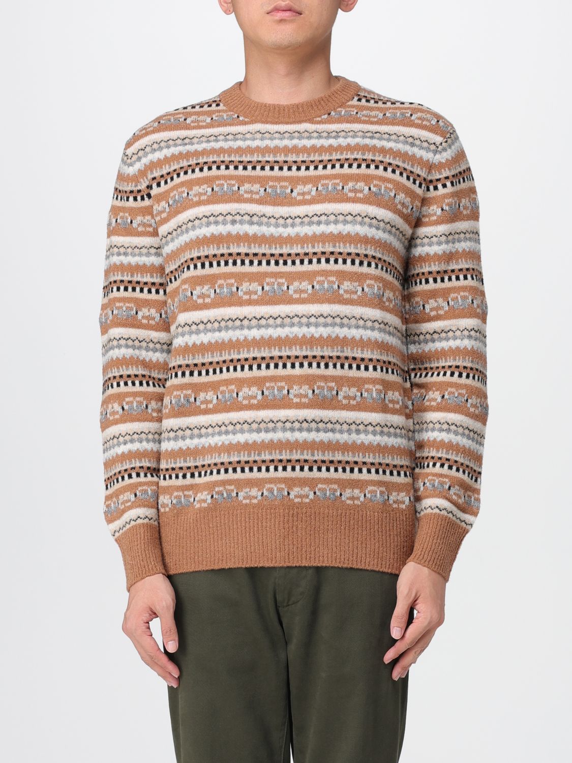 Sweater Men color Camel