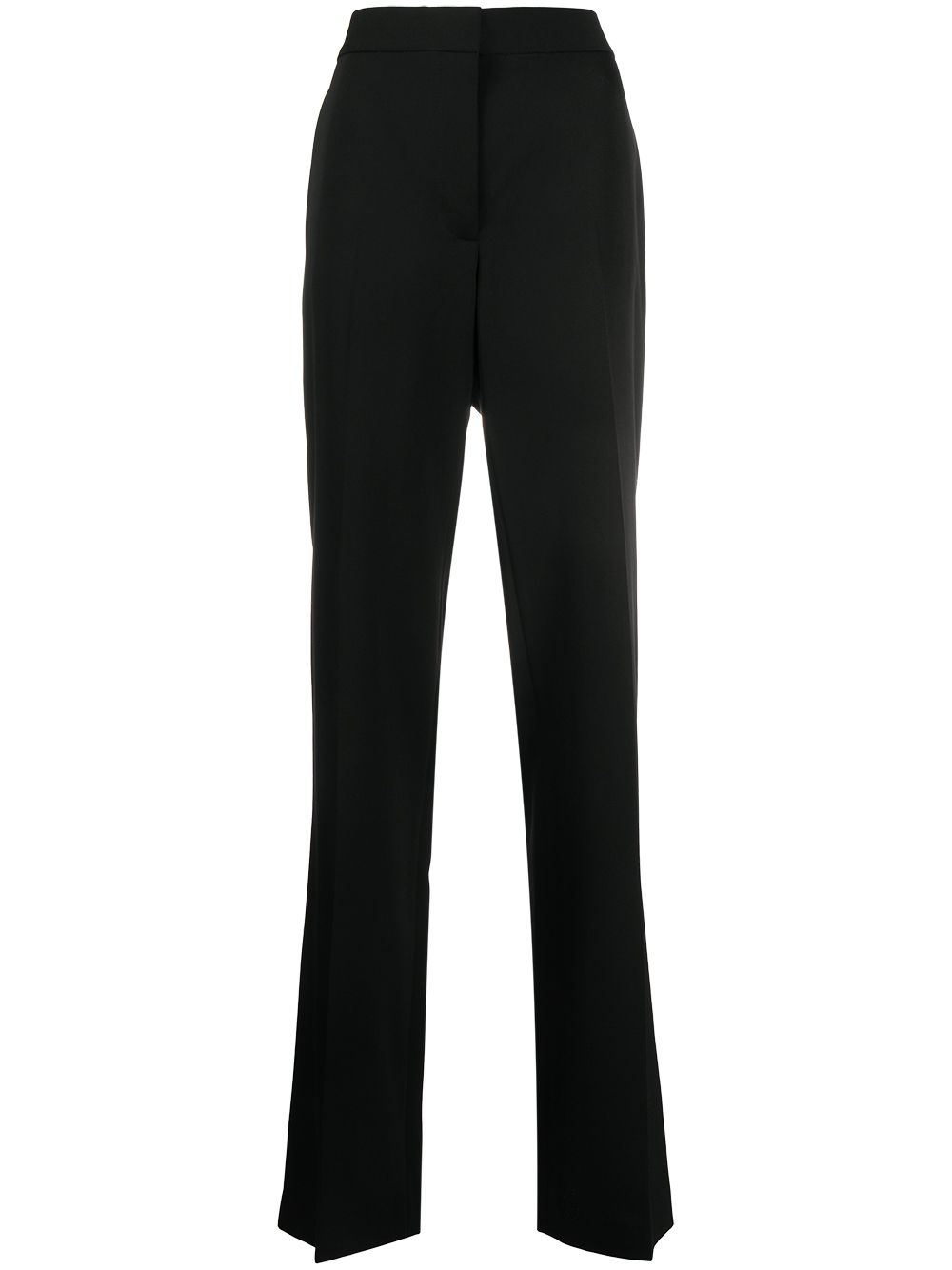 High-waist tailored trousers - Black