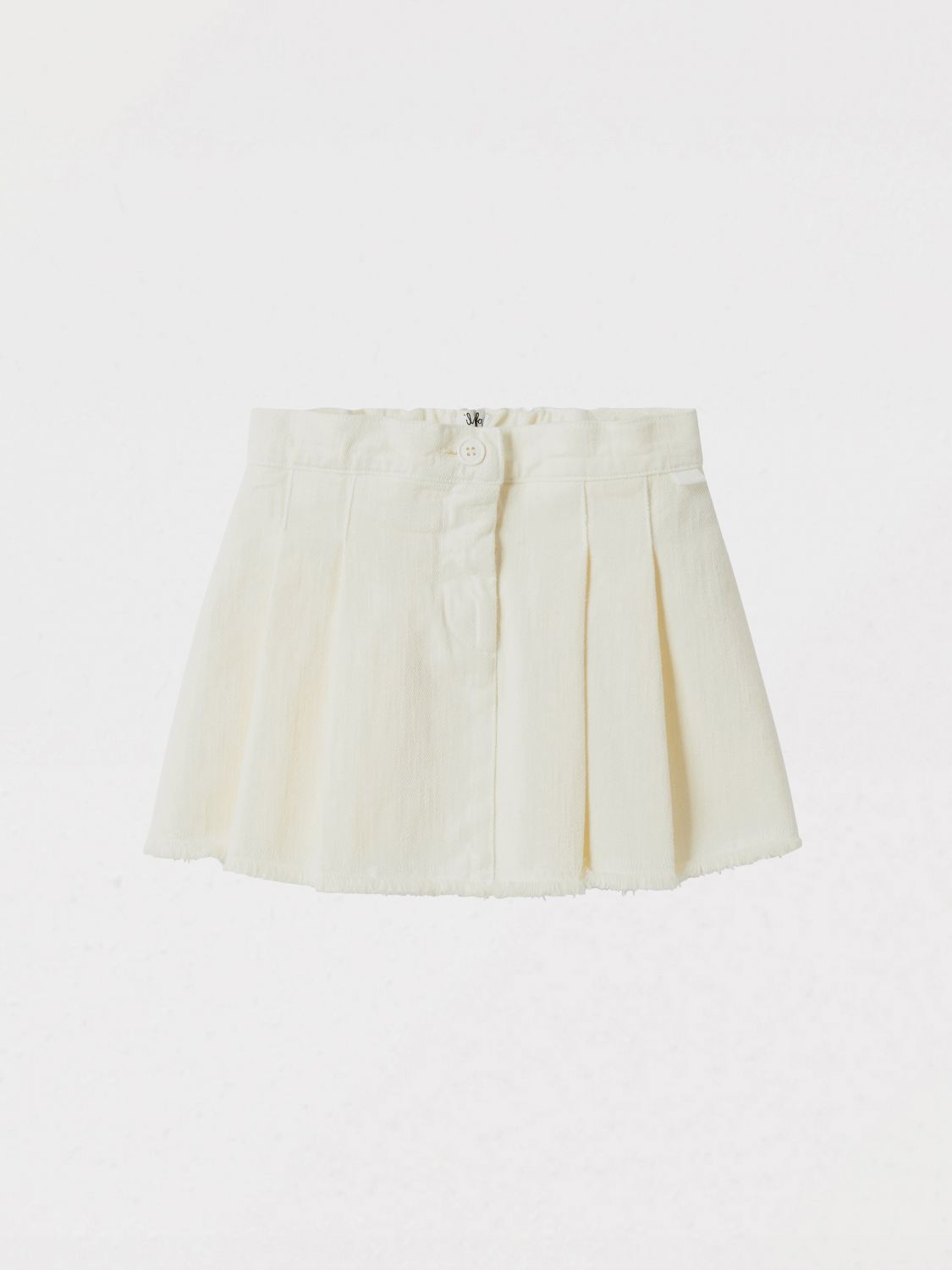 Skirt IL GUFO Kids color Brick Red