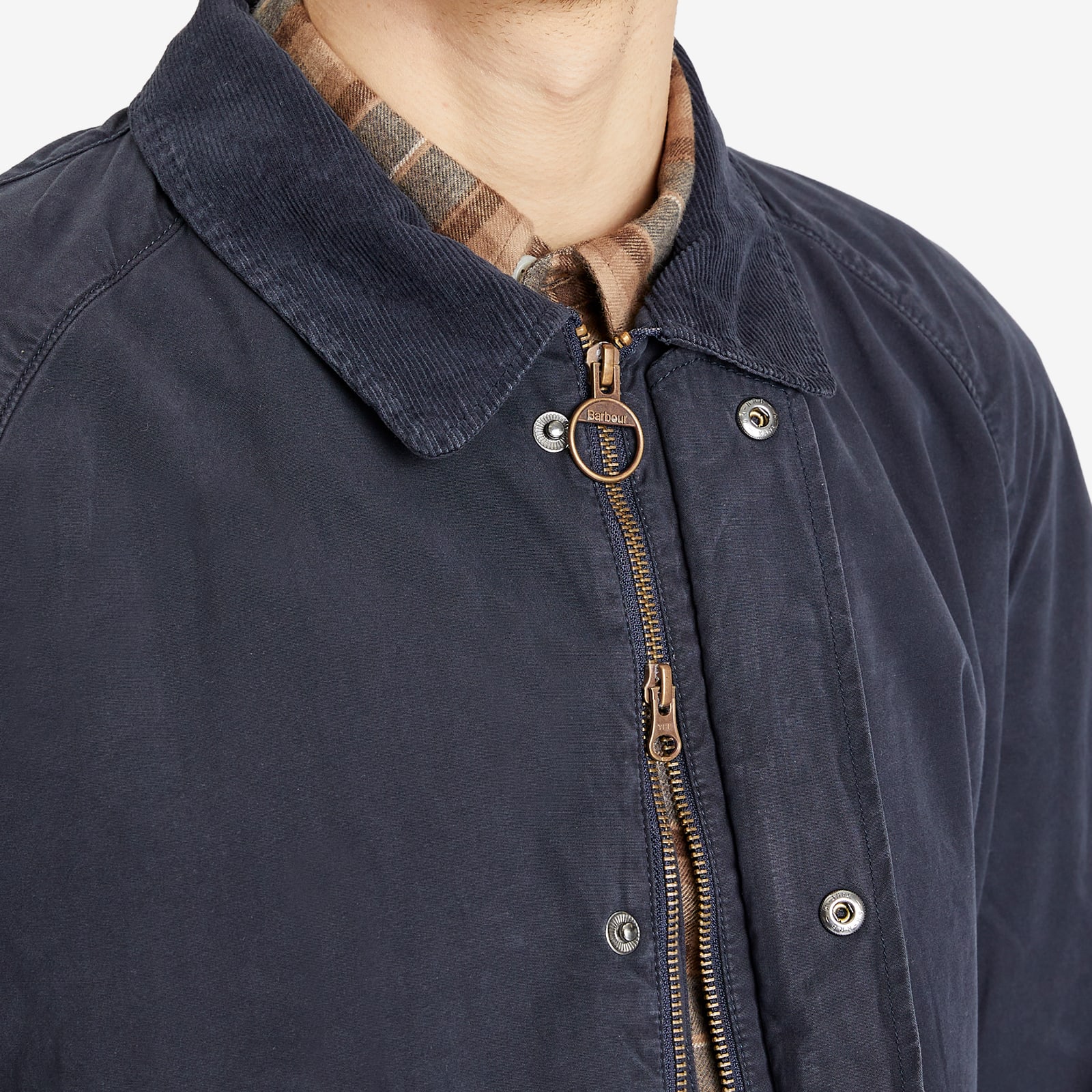 Men's Utility Casual Chore Jacket in Navy