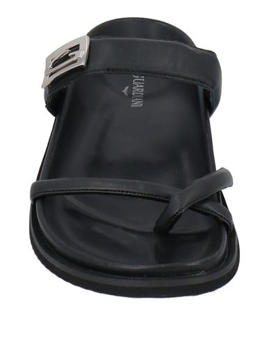 Woman Thong sandal Black Size 7 Leather