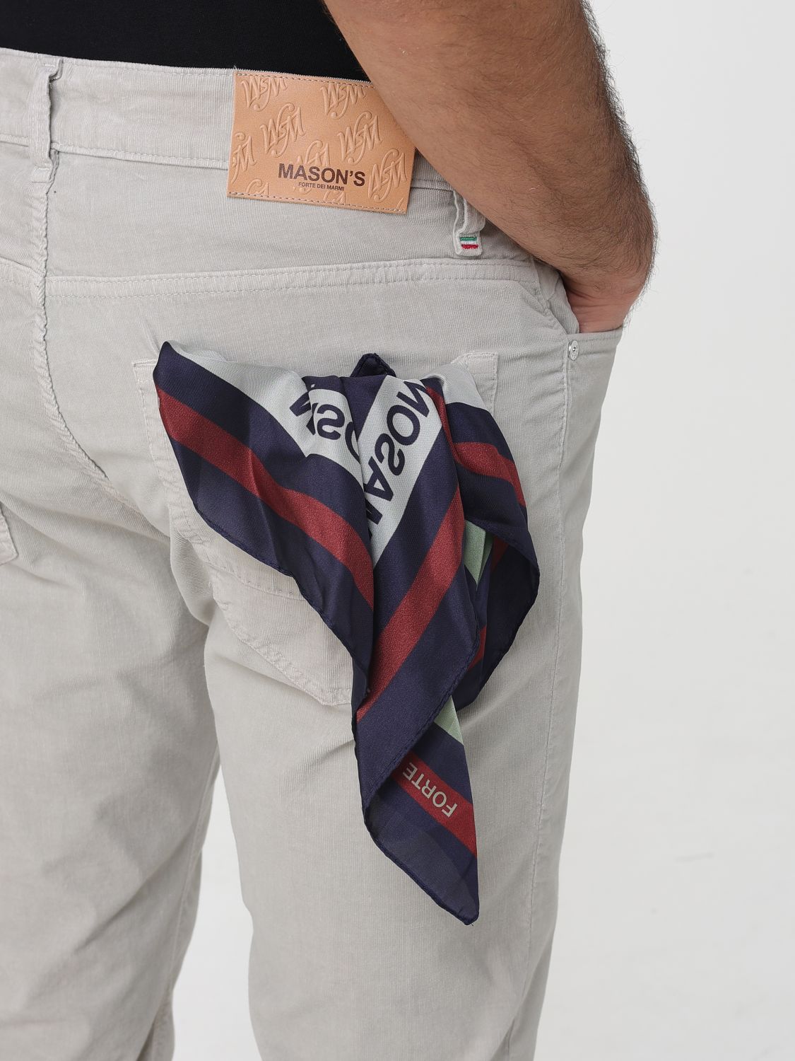 Pants Men color White