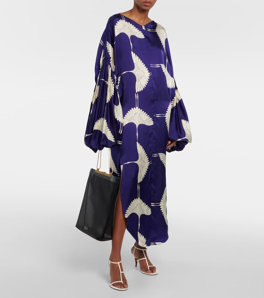 Zelma printed maxi dress