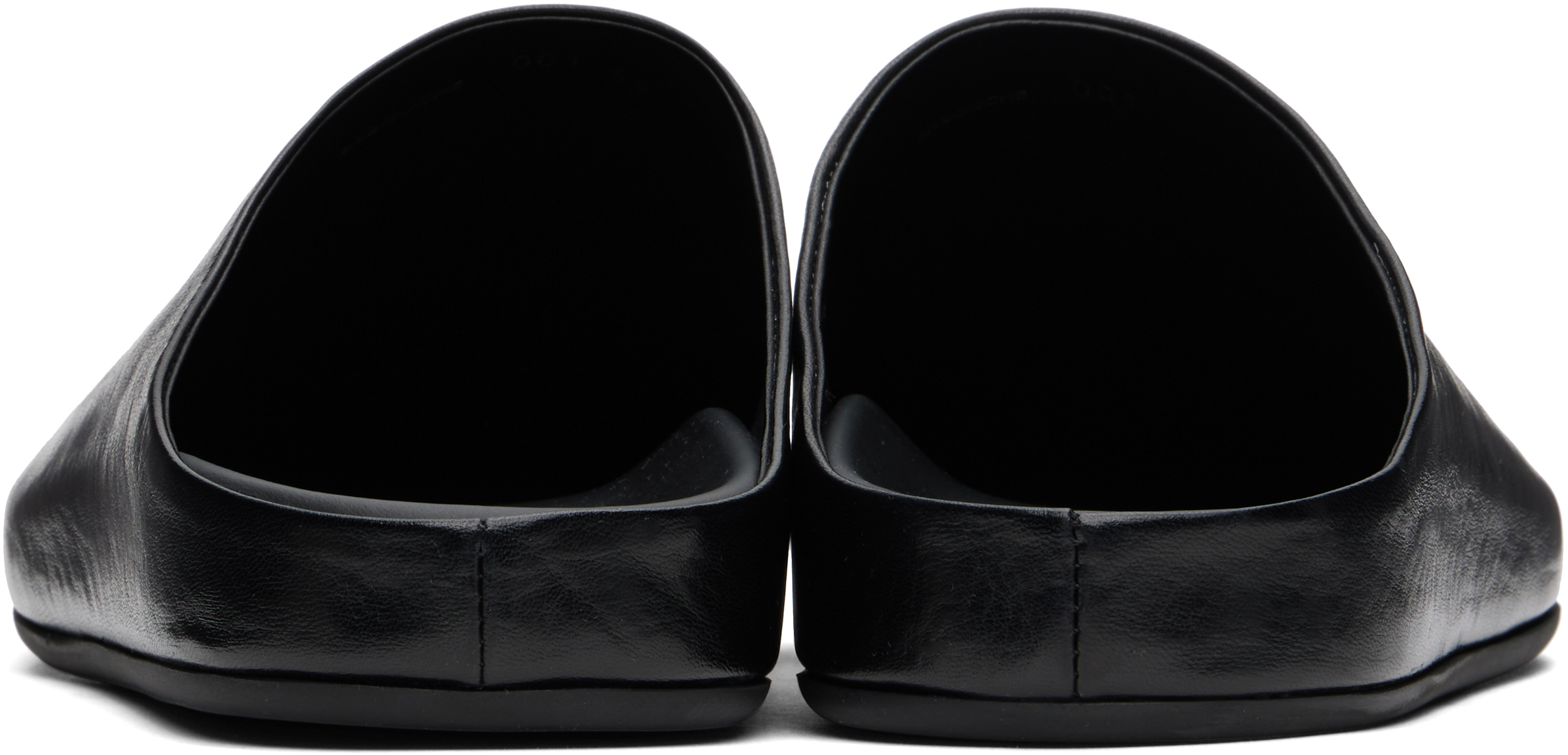 Officine Creative Black Babouche 001 Mules