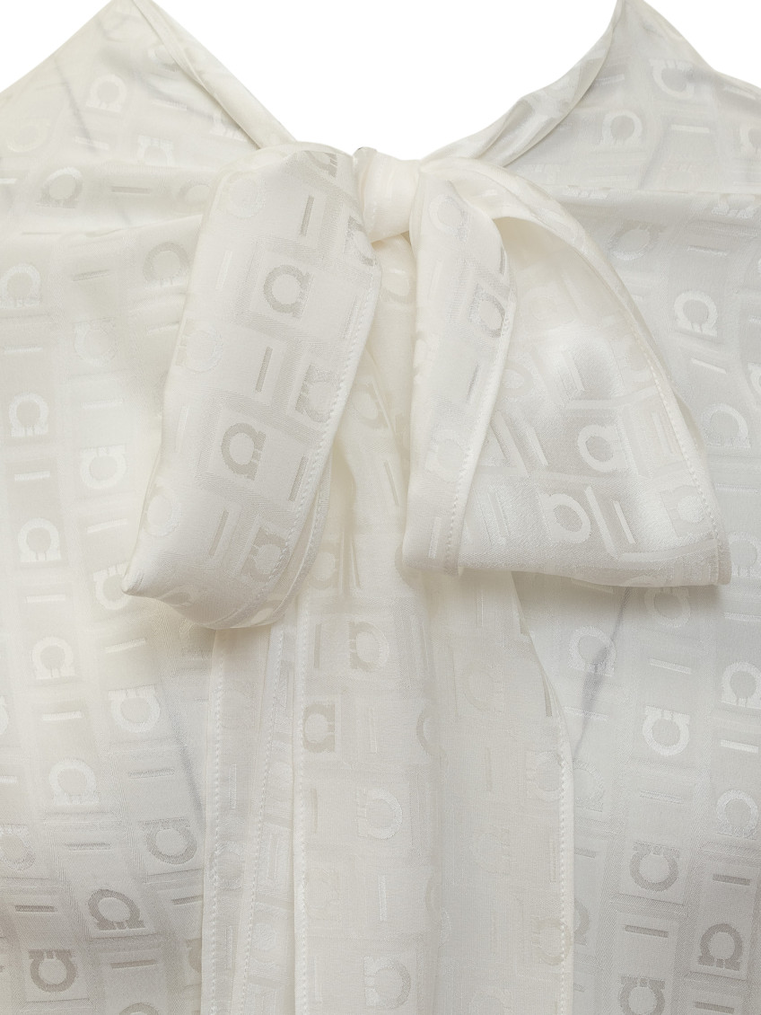 Silk Shirt With Logo