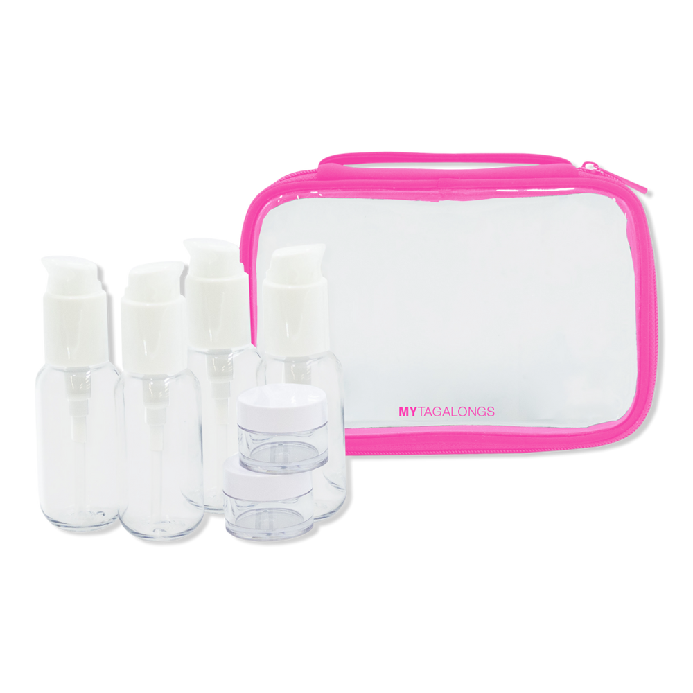 Premium Travel Bottles with Carrying Case