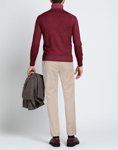 Man Pants Sand Size 36 Cotton, Silk, Elastane