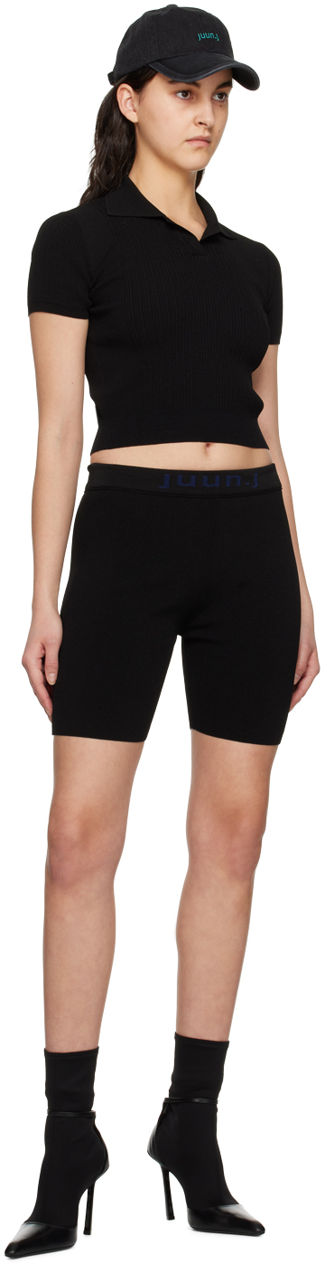 Black bicycle shorts