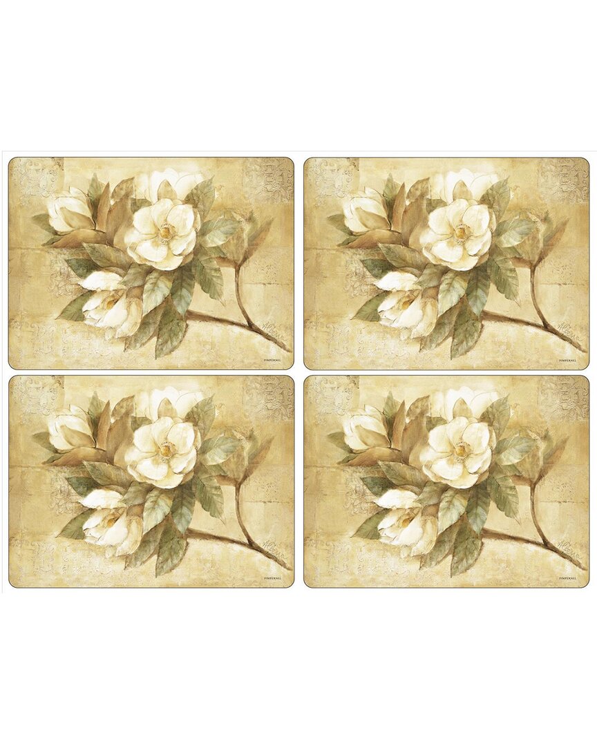Pimpernel Sugar Magnolia Placemats Set of 4