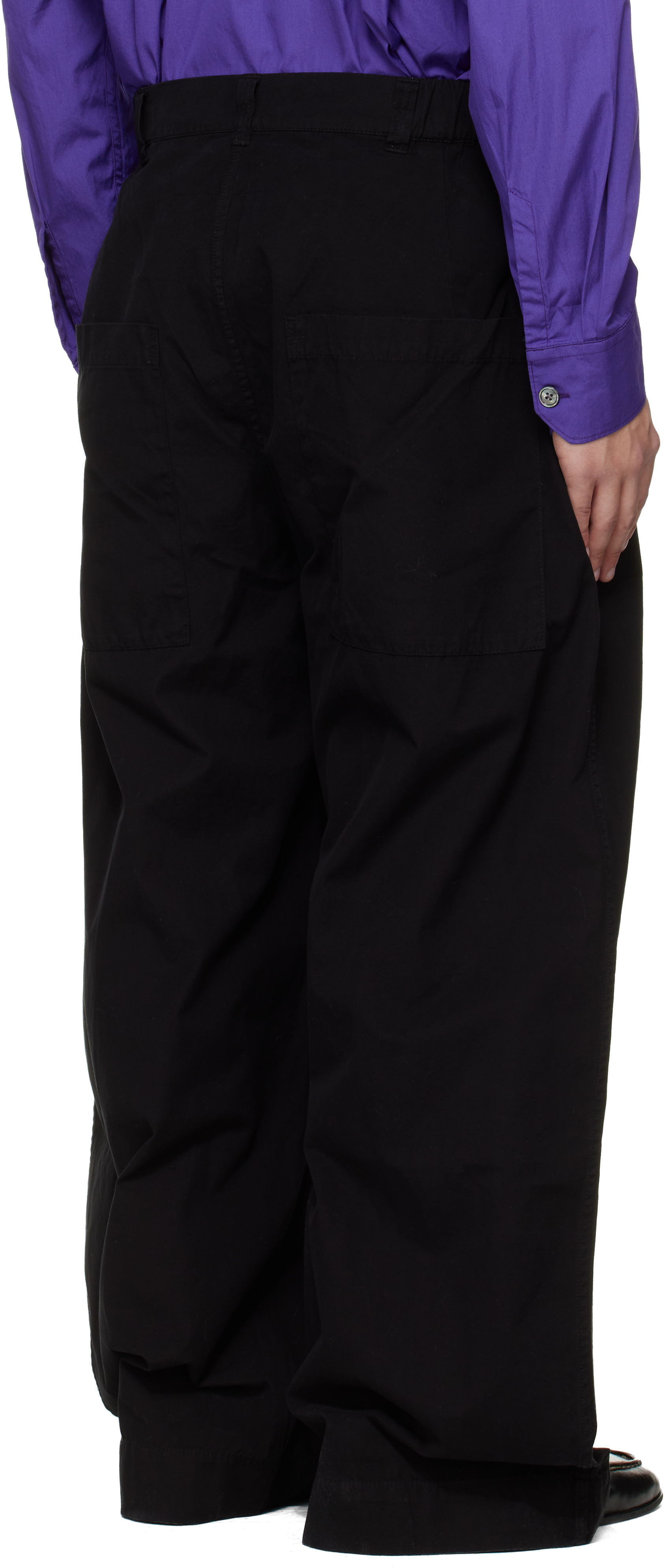 Black 'The Locksmith' Trousers