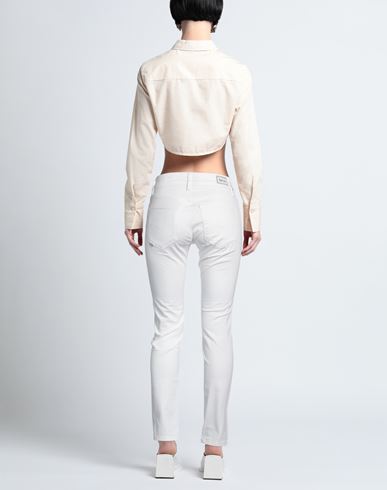 Woman Jeans White Size 25W