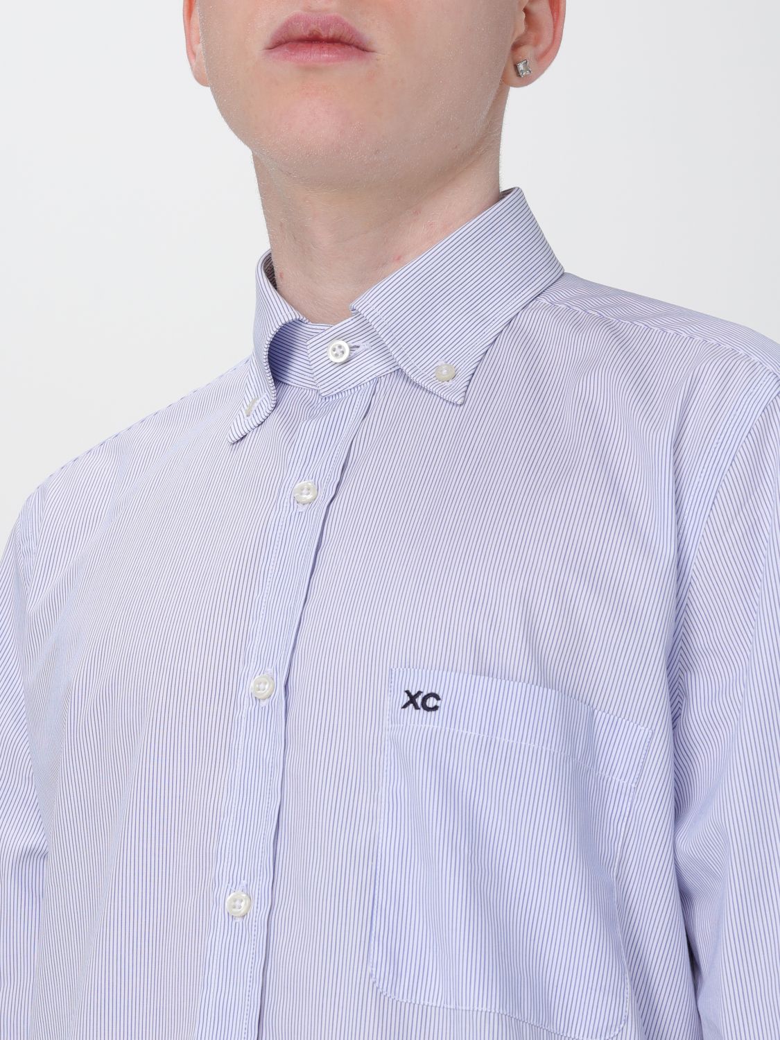 Shirt Men color Sky Blue