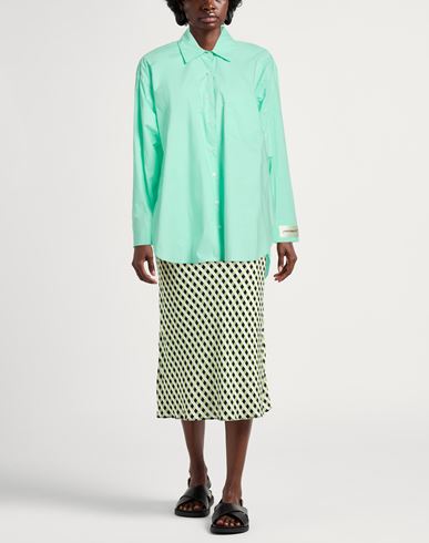 Woman Shirt Light green Size S Cotton