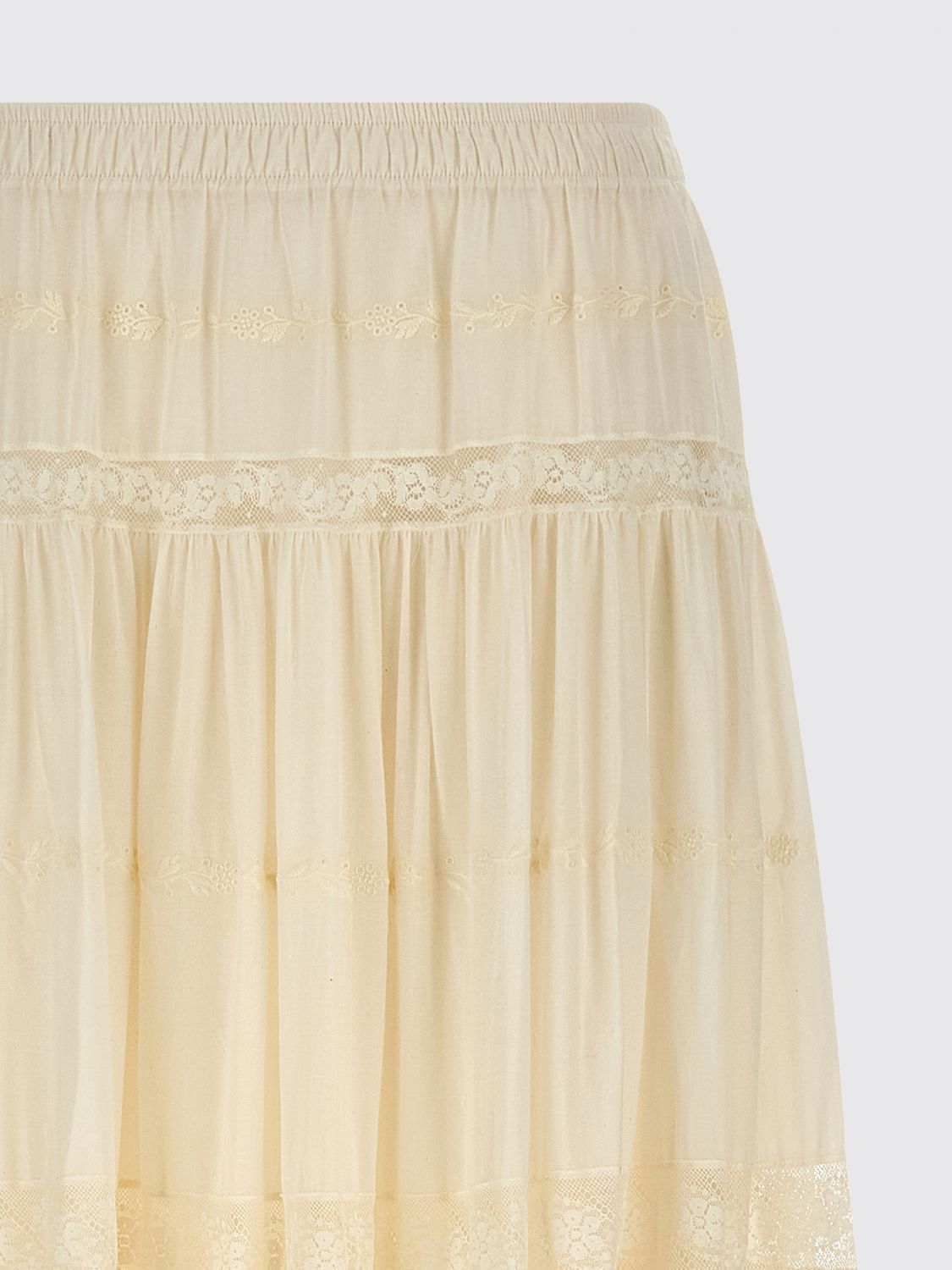 Skirt Woman color White