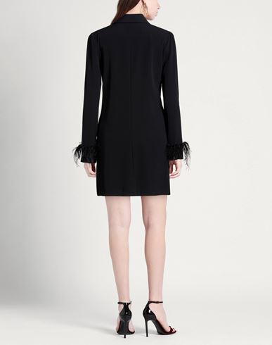Woman Mini dress Black Size 4 Polyester, Elastane