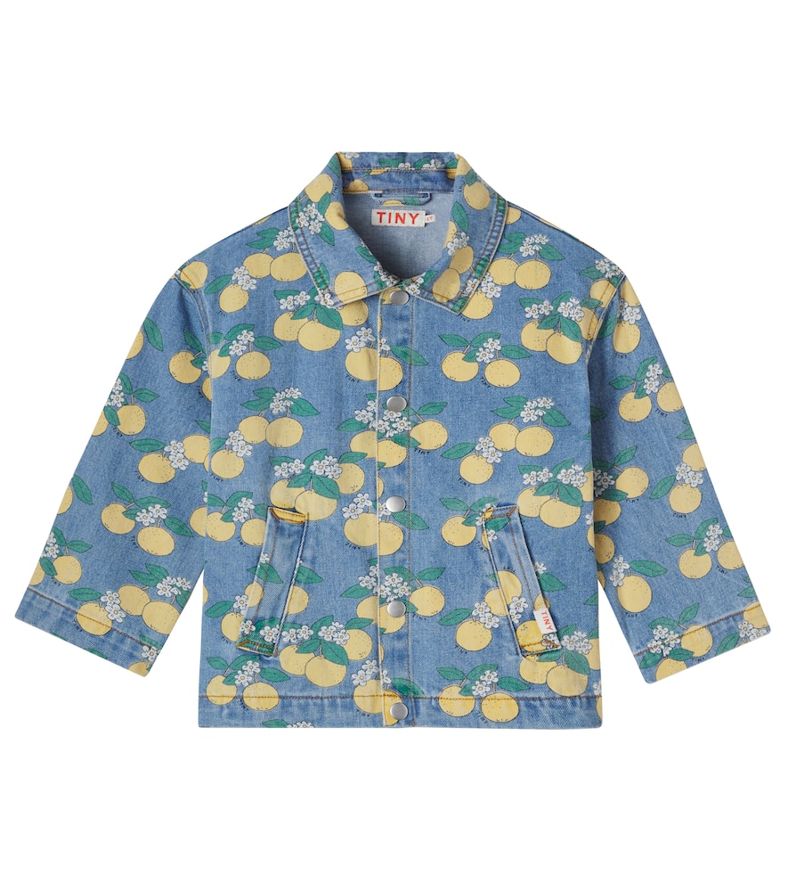 Oranges printed denim jacket