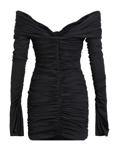 Woman Mini dress Black Size 2 Cotton