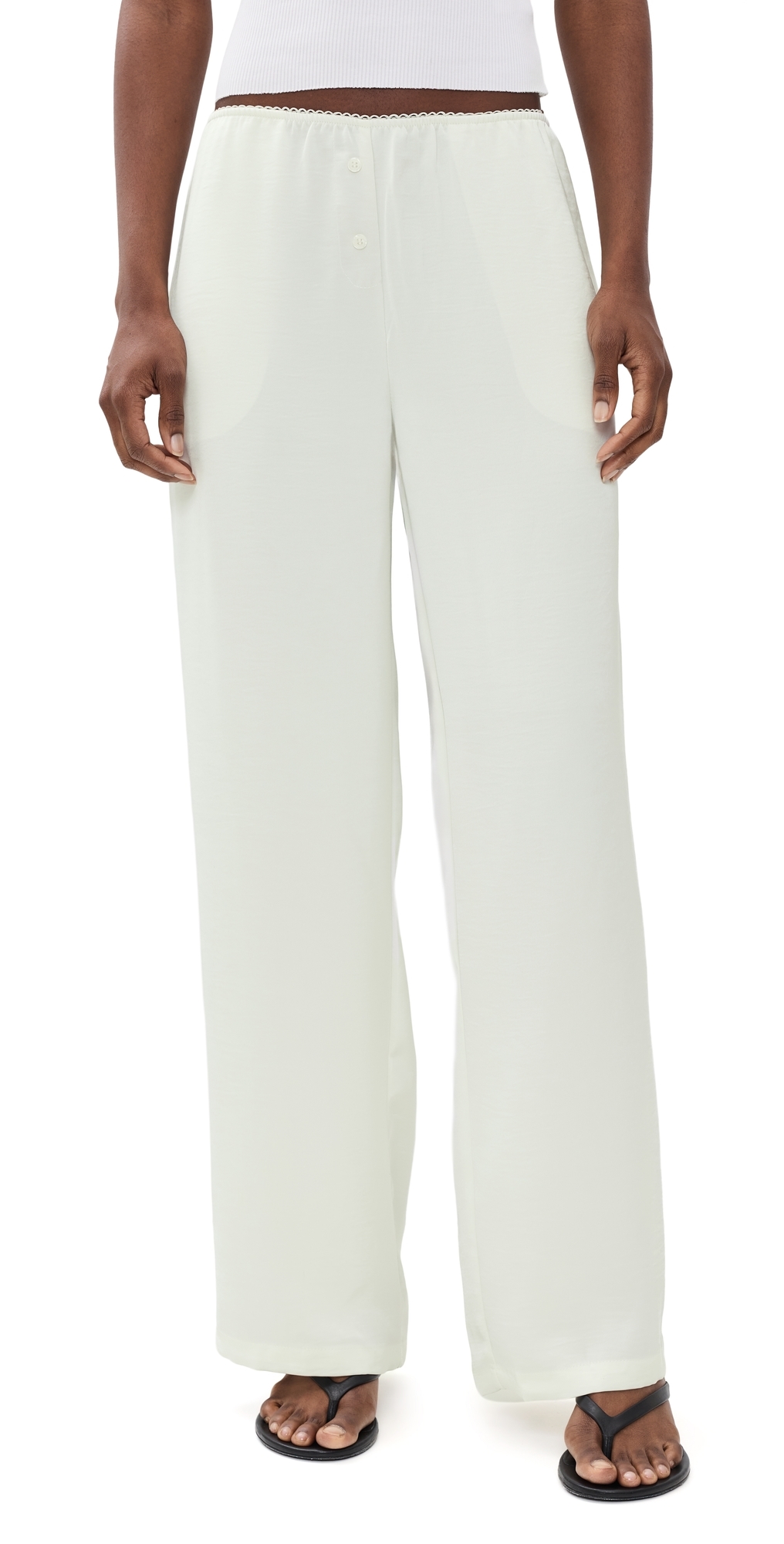 In Bloom Pants Porcelain