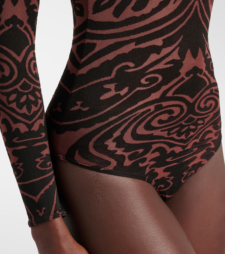 Wolford x Etro Tattoo paisley bodysuit