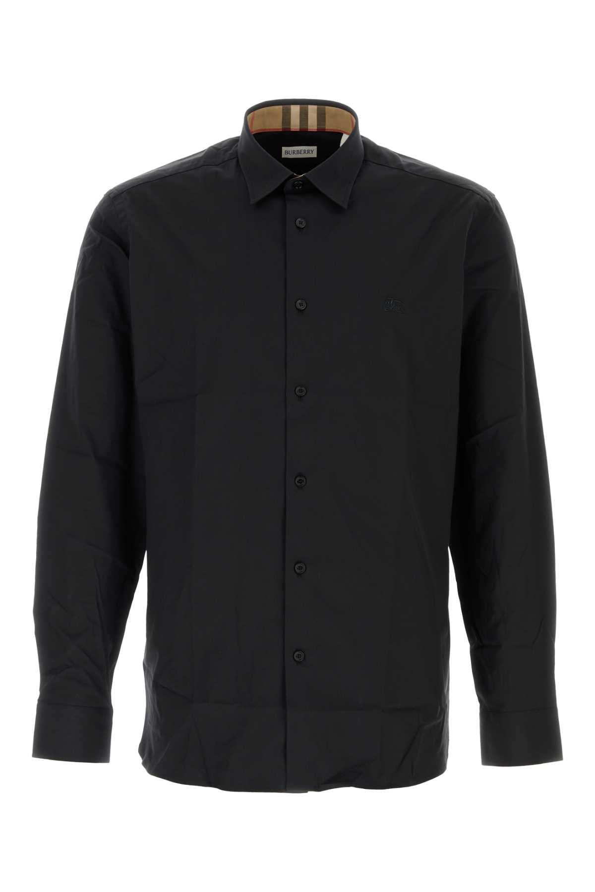 Slim Fit Stretch Cotton Shirt