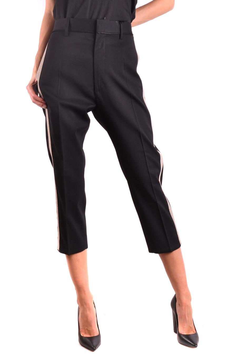 Elegant Wool Blend Trousers for Fall/Winter