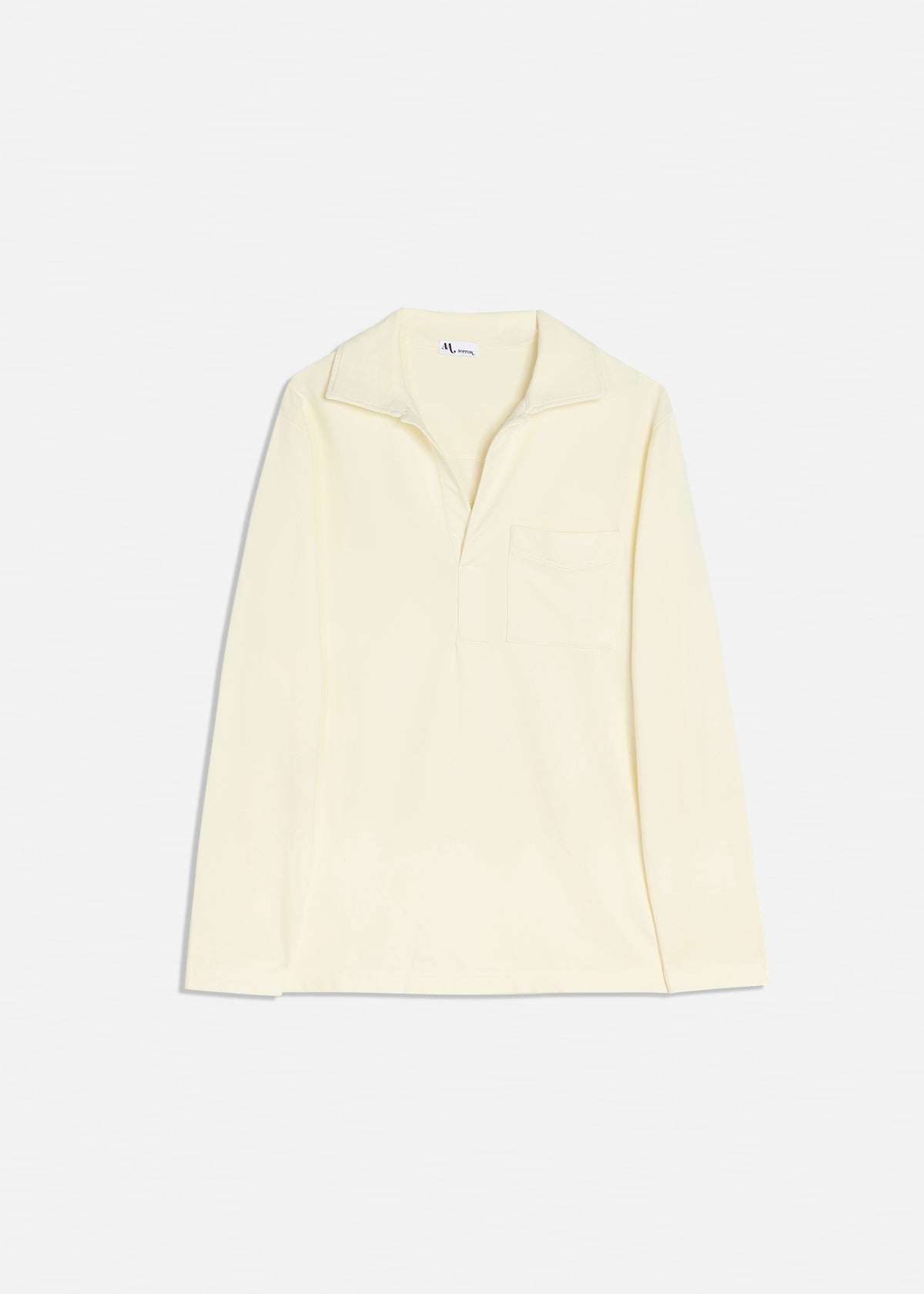 Aalix Jersey Polo-Sweater White Sweatshirts & Poloshirts - Unisex