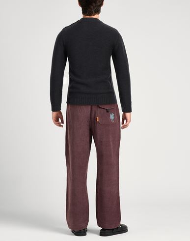Man Sweater Charcoal Size 36 Merino Wool