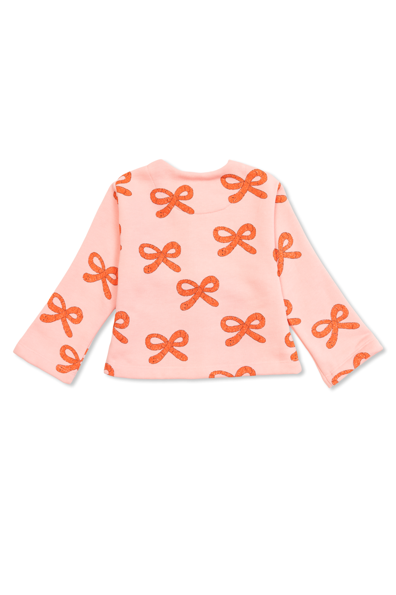 Sweatshirt With Print, Unisex, Pink