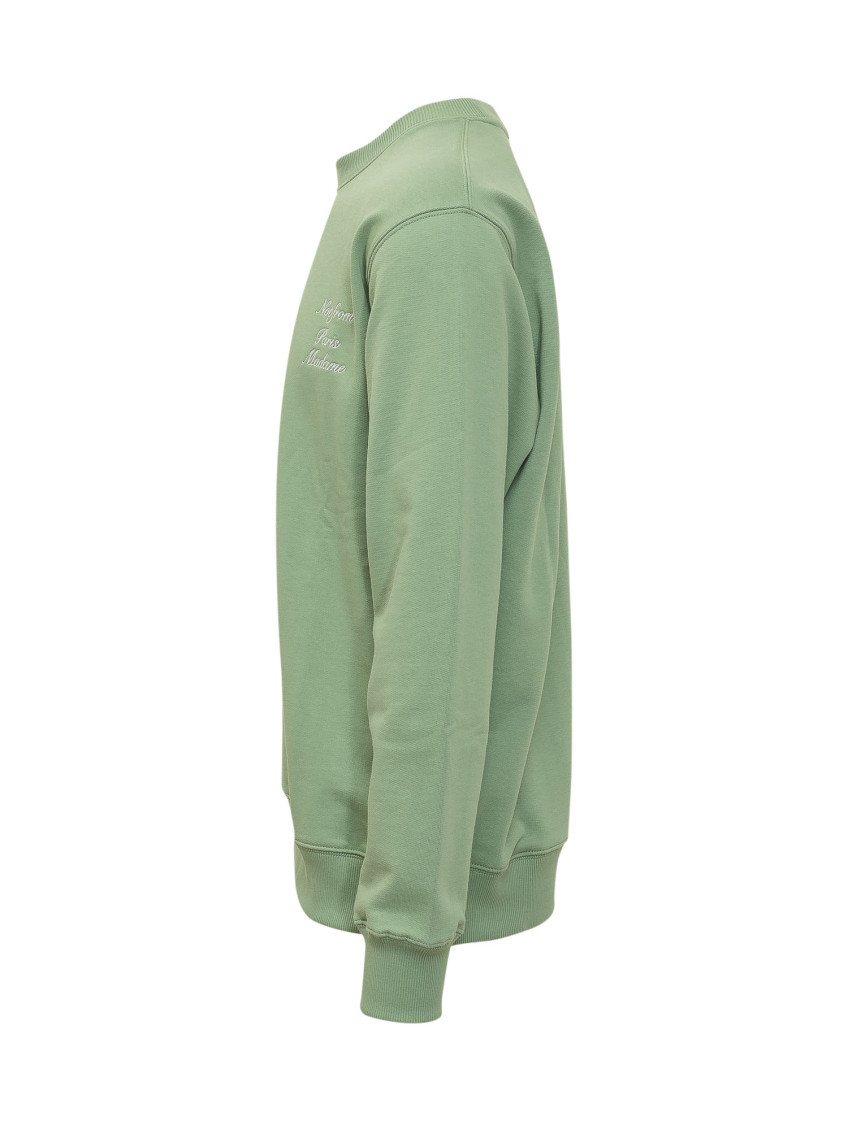 Green Crew Neck Sweatshirt