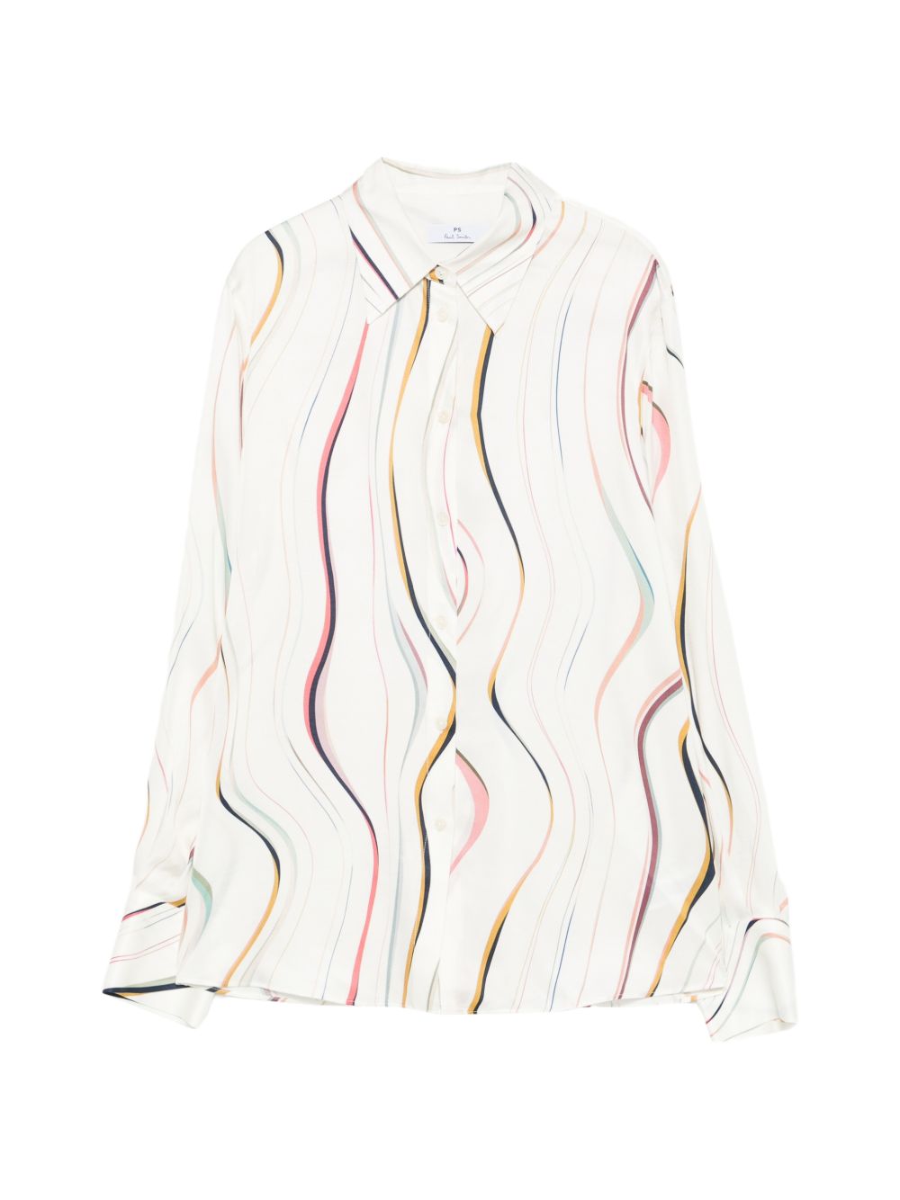 Swirl print shirt