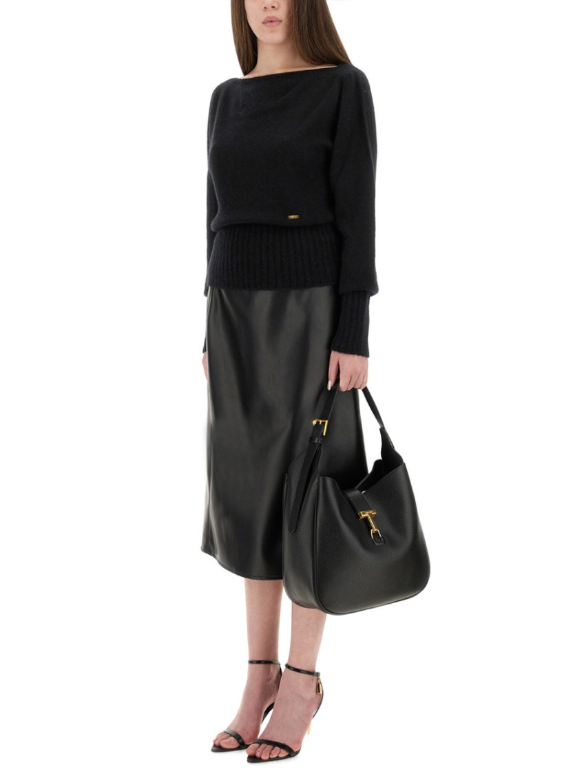 Boat-Neck Sweater