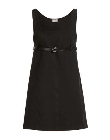 Woman Mini dress Black Size 10 Recycled polyester