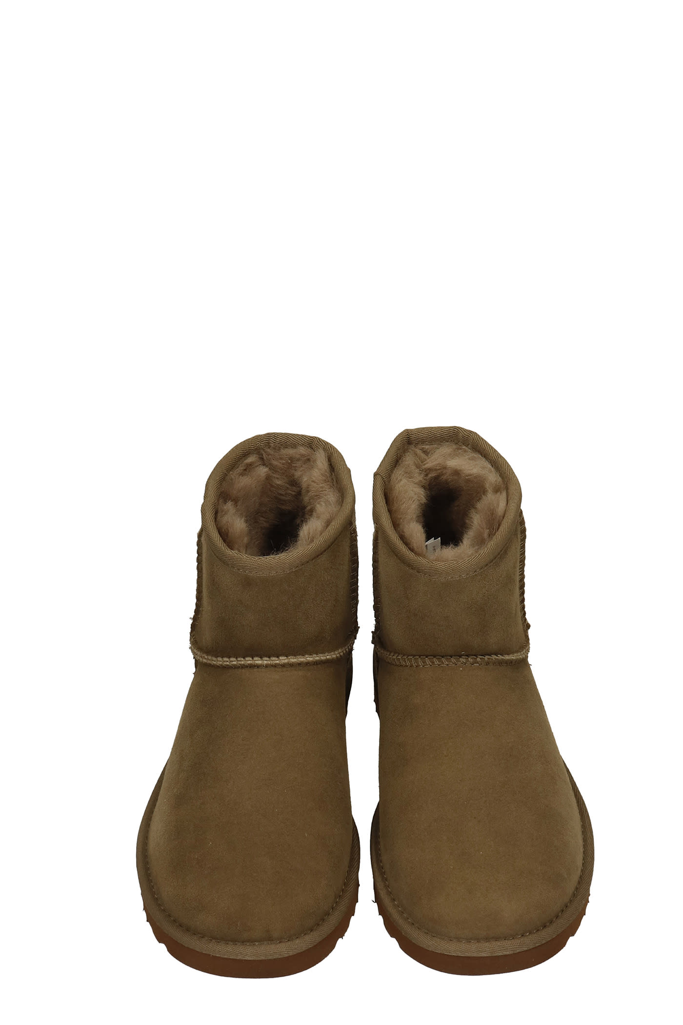 Mini II shearling boots - Brown