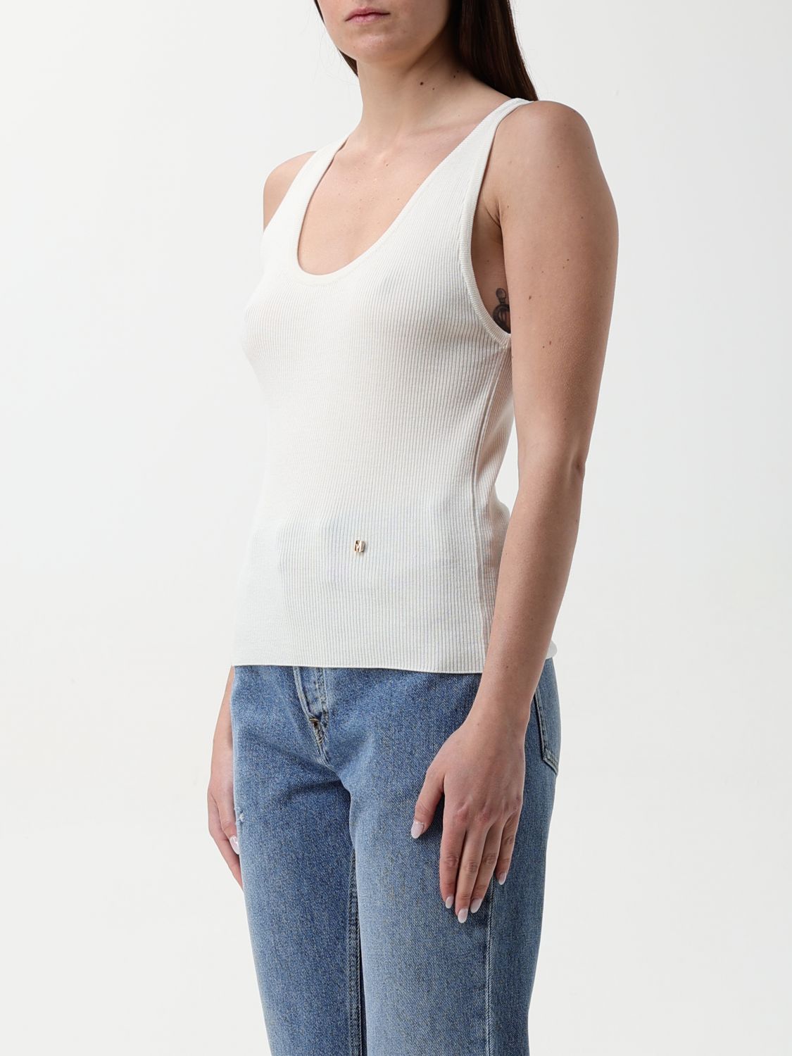 Top Woman color White