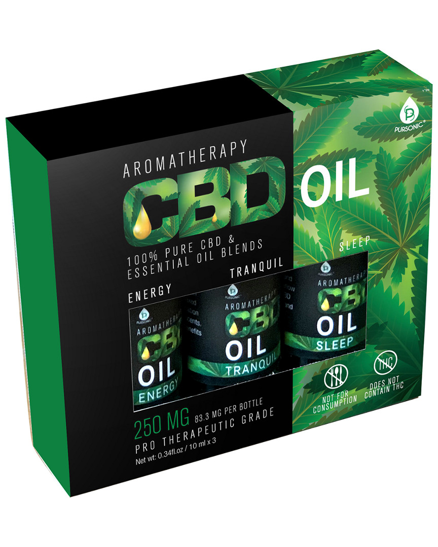 Aromatherapy 100% Pure CBD & Essential Oil Blend- Energy, Tranquility & Sleep