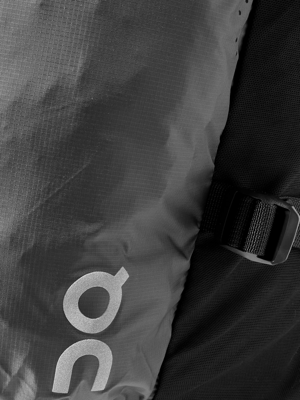 Speed Pack Shell-trimmed Ripstop Backpack - Black