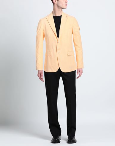 Man Blazer Apricot Size 42 Viscose, Polyamide, Elastane