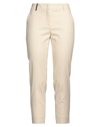 Woman Pants Beige