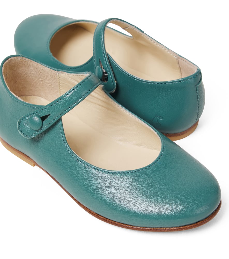 Ella leather Mary Jane flats