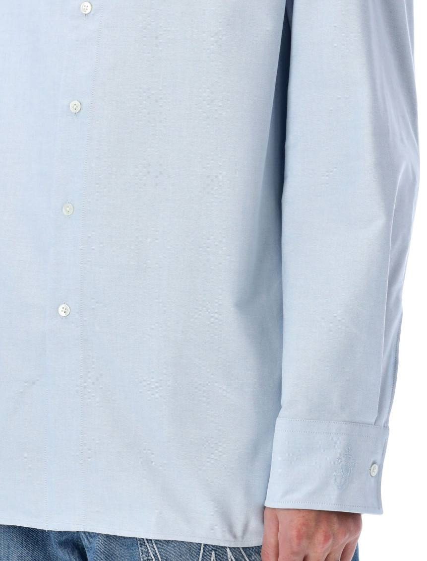 Cotton Oxford shirt - Blue