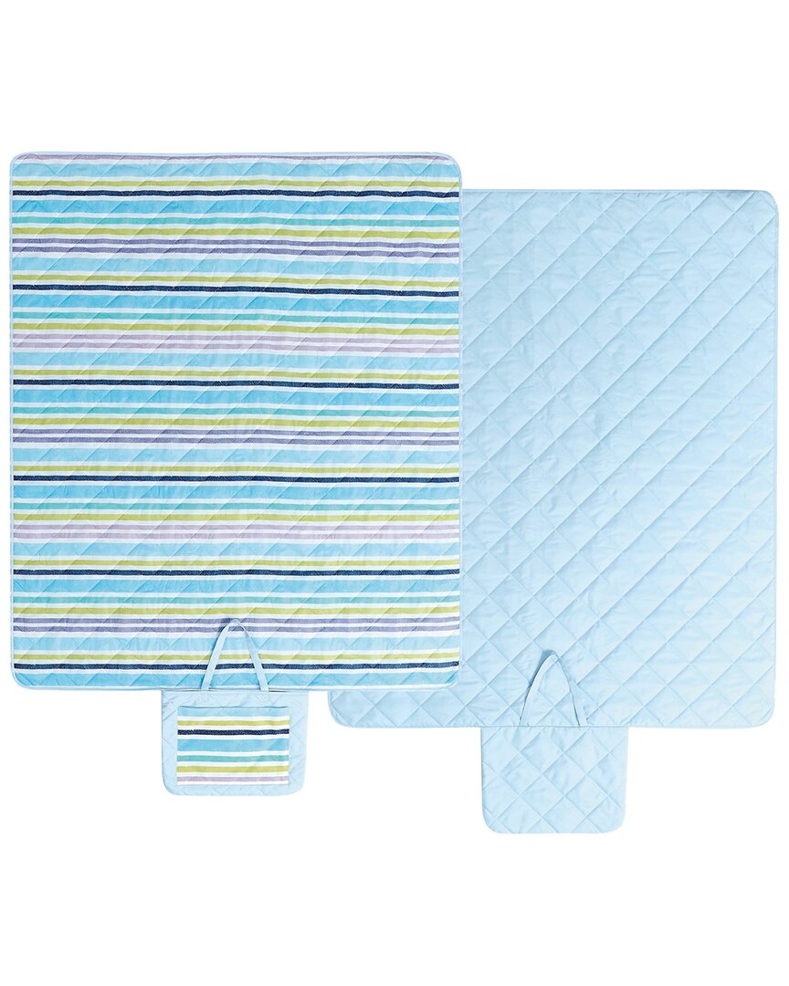 Bluehemian Rhapsody Water-Resistant Outdoor Blanket