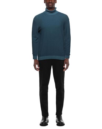 Man Turtleneck Deep teal Size XL Virgin Wool